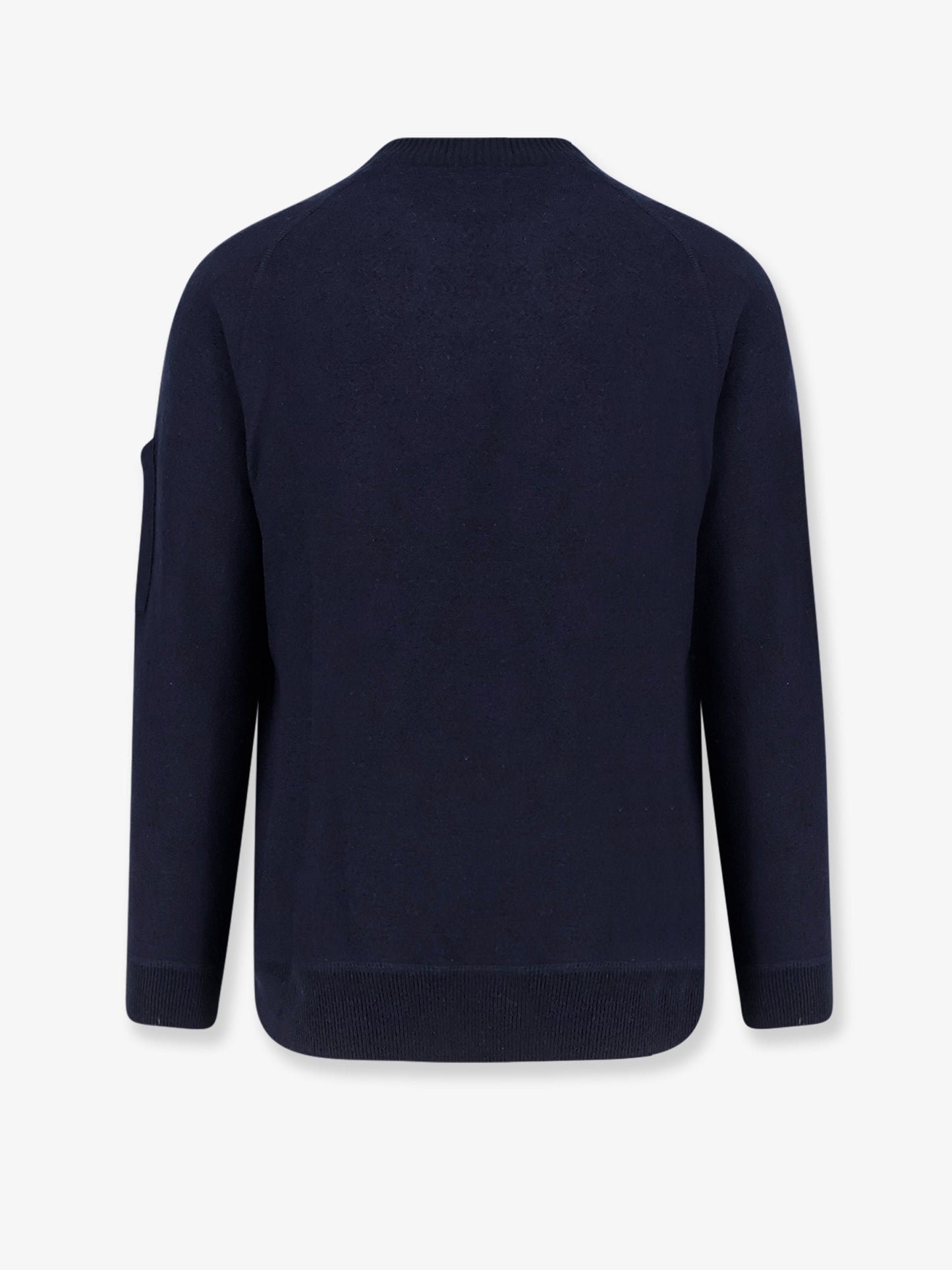 Wool and cotton felted sweater