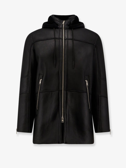 Long leather jacket thumbnail