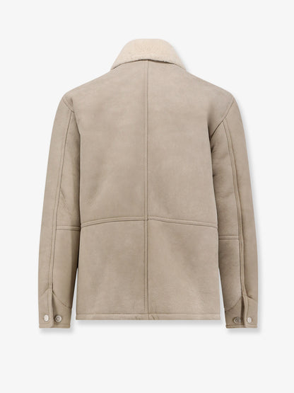 Leather long jacket thumbnail