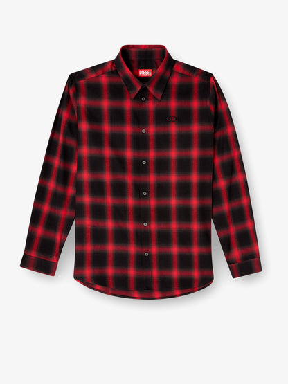 S-Simply Check cotton blend shirt thumbnail