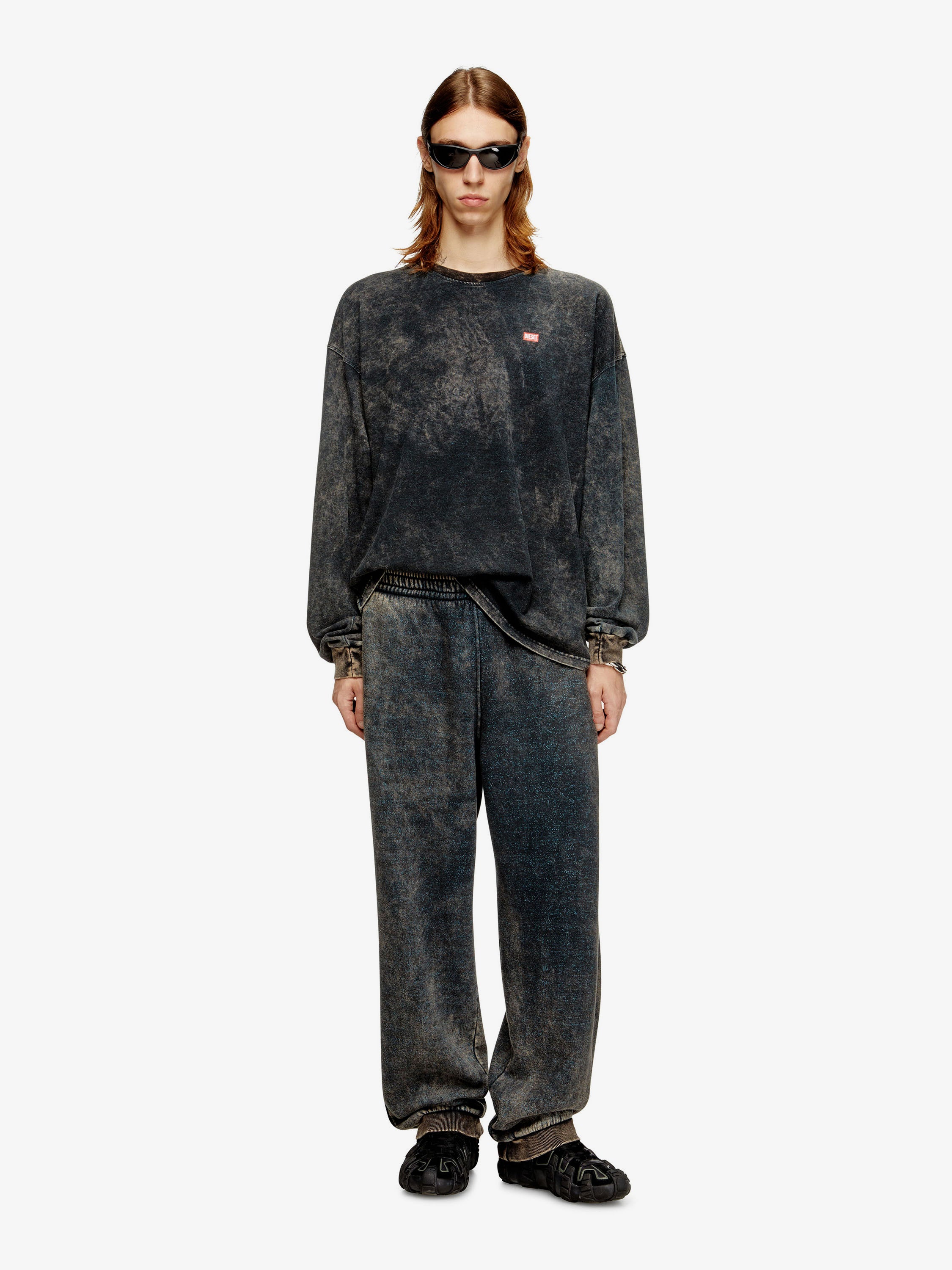 T-Boxt-LS-T3 cotton blend T-shirt DIESEL - Nugnes1920