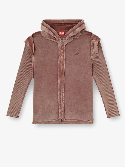 K-Pelto cotton sweatshirt with distressed effect thumbnail