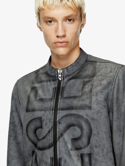 L-Evert-A biker leather jacket thumbnail