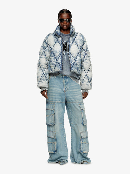 W-Histel denim down jacket thumbnail