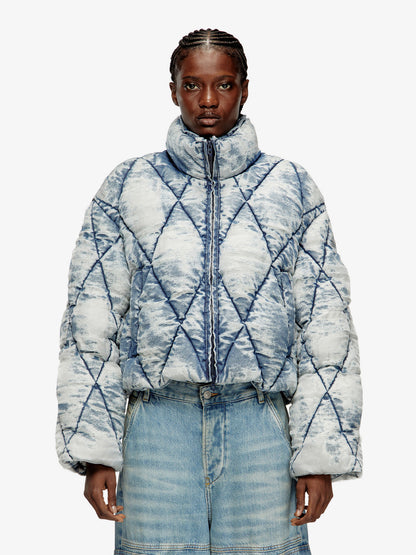 W-Histel denim down jacket thumbnail