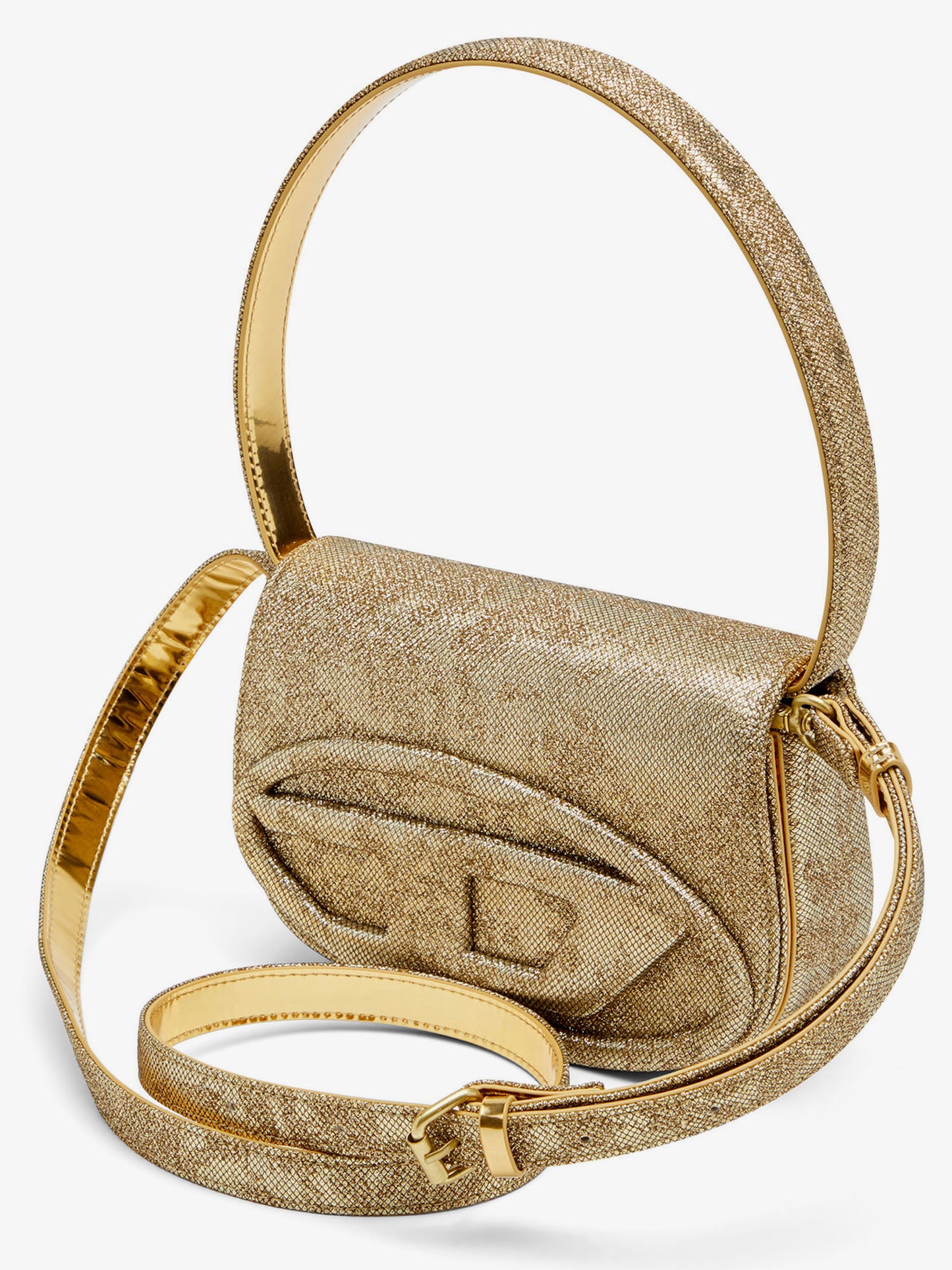 1DR glitter fabric shoulder bag