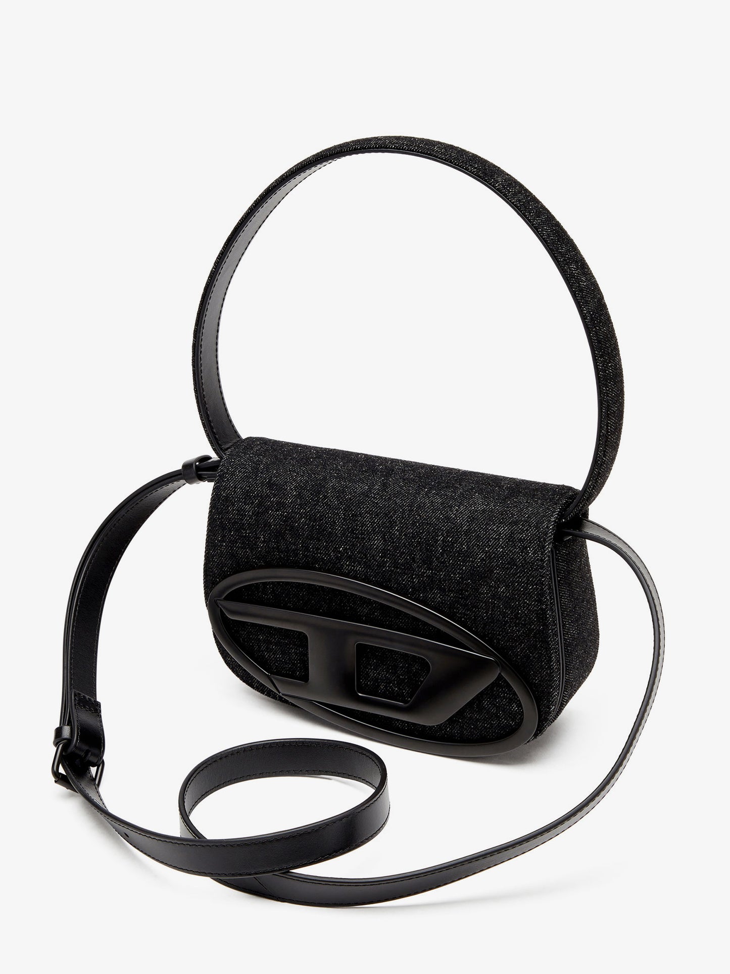 1DR denim shoulder bag