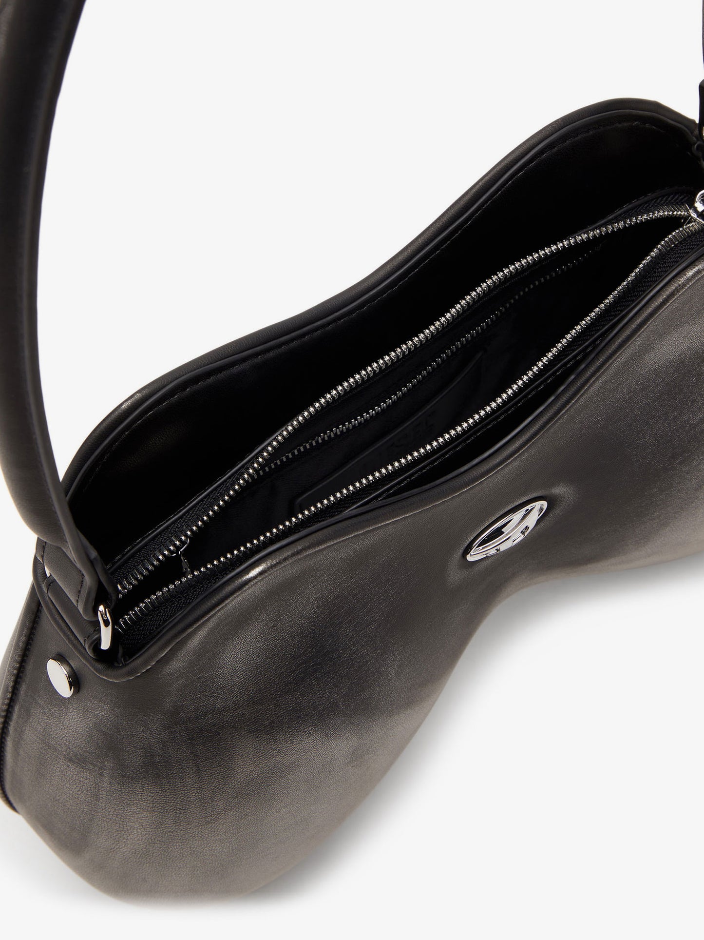 Double-D shoulder PU shoulder bag