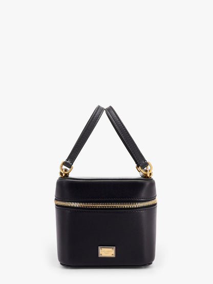 Borsa a mano sicily in pelle iconica targhetta logo thumbnail