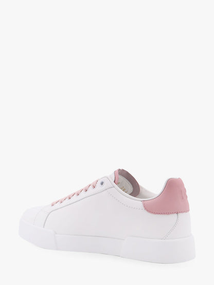 Portofino low-top leather sneakers with lateral monogram thumbnail