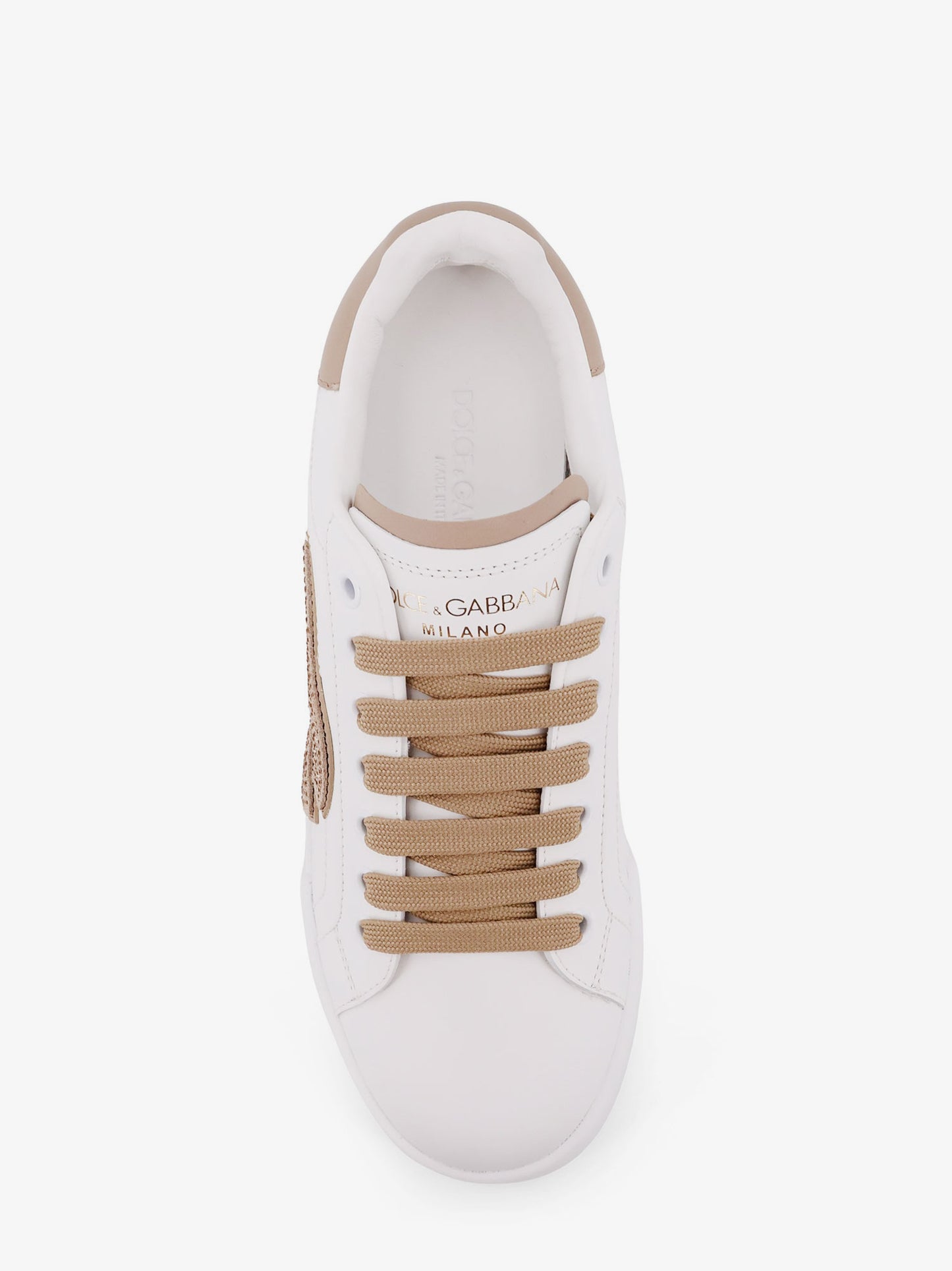 Portofino Light Strobel leather low-top sneakers