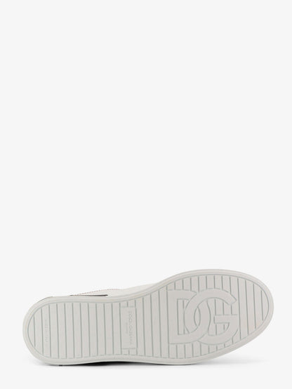 Sneakers in pelle con stampe iconiche thumbnail