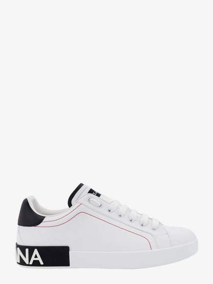 Sneakers low-top in pelle thumbnail