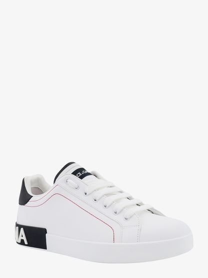 Sneakers low-top in pelle thumbnail