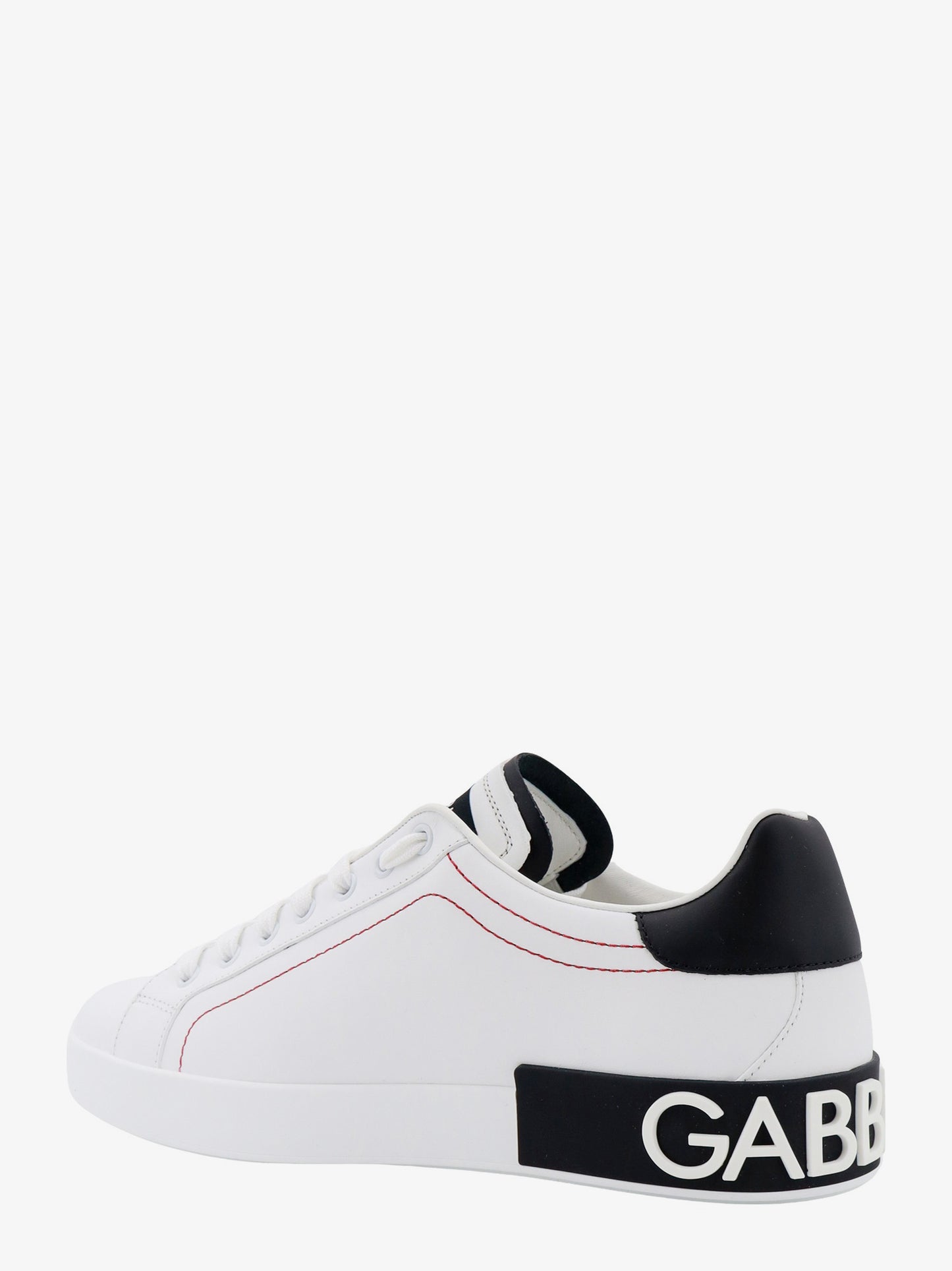 Sneakers low-top in pelle