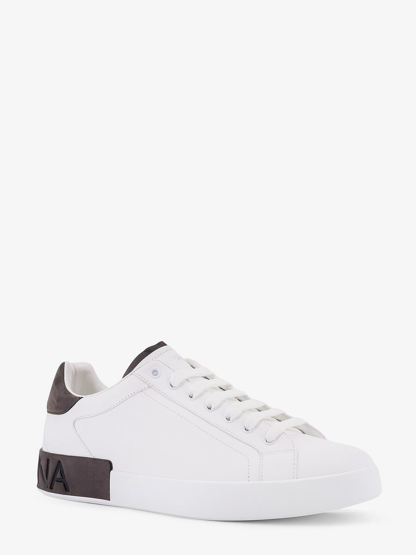 Sneakers low-top in pelle