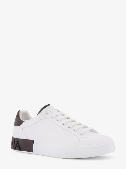 Sneakers low-top in pelle thumbnail