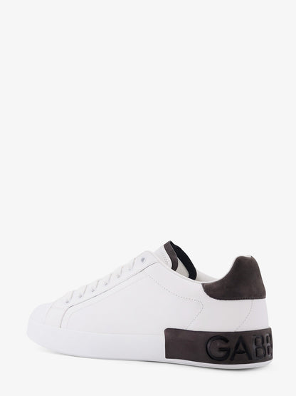 Sneakers low-top in pelle thumbnail