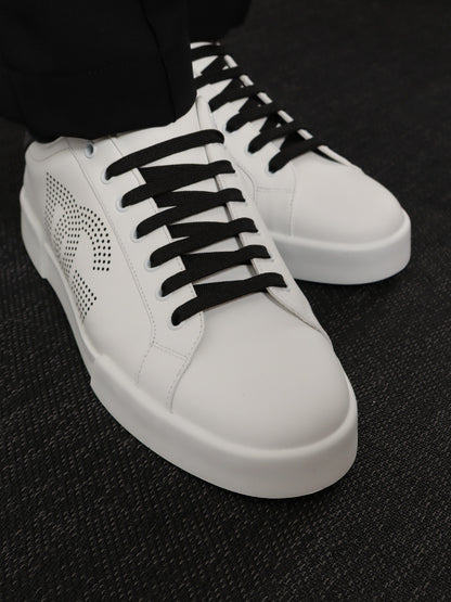 Sneakers low-top Portofino in pelle thumbnail