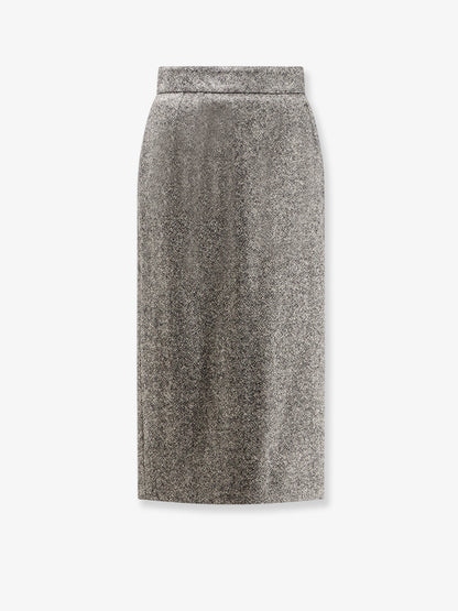 Virgin wool midi pencil skirt thumbnail