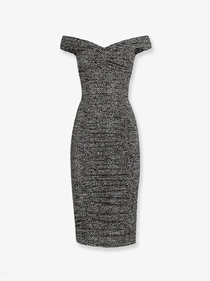 Silk midi dress thumbnail