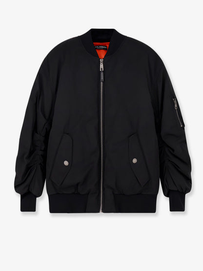 Nylon jacket with wrinkled effect thumbnail