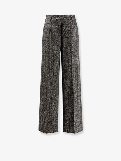 Striped wool blend trousers thumbnail