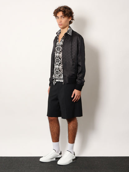 Silk shirt with Maiolica print thumbnail