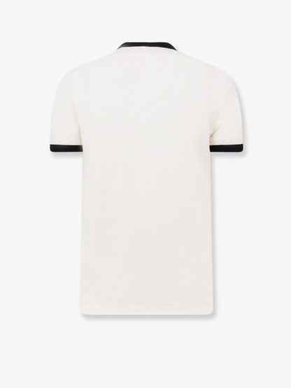 Cotton t-shirt with flocked print thumbnail