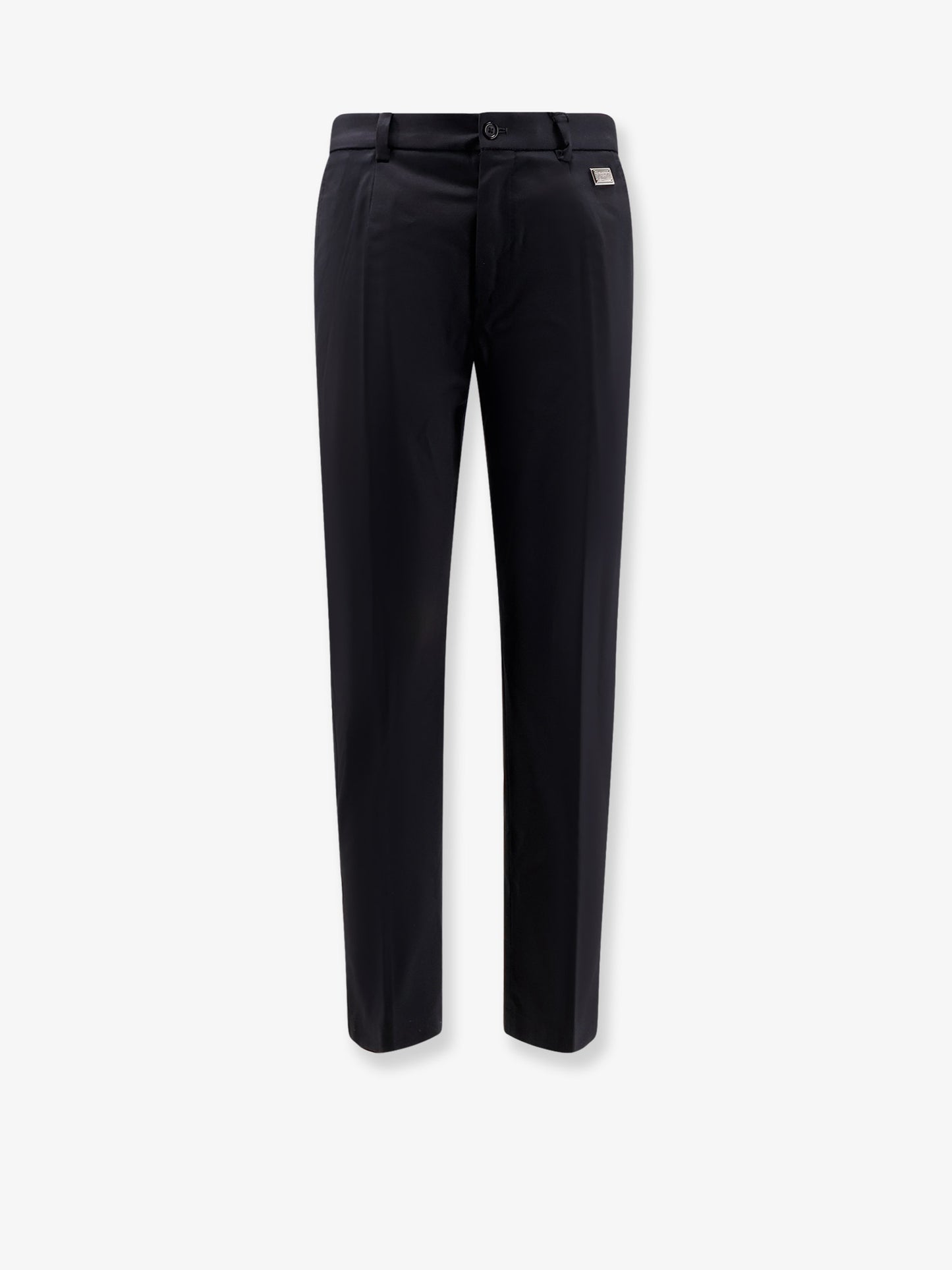 Stretch cotton trousers