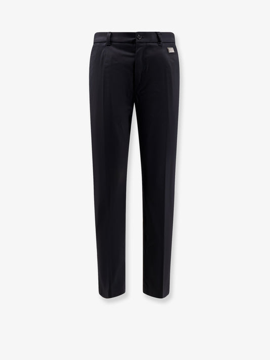 Stretch cotton trousers