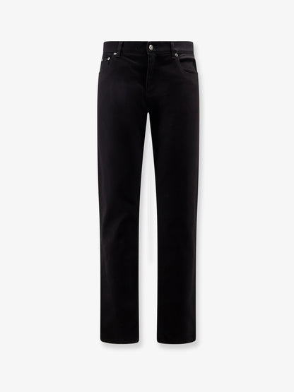Black denim trousers thumbnail