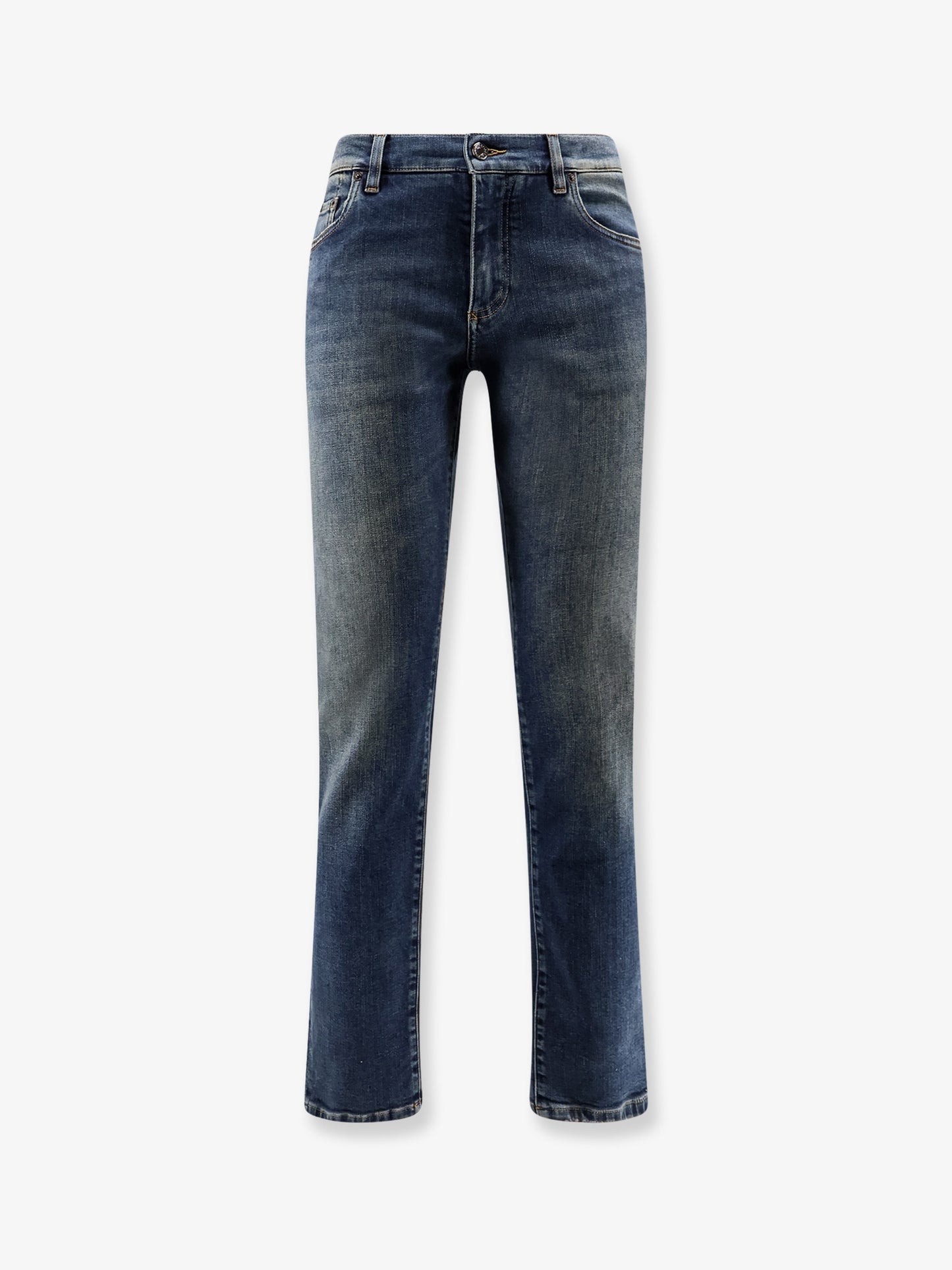 Slim stretch cotton jeans