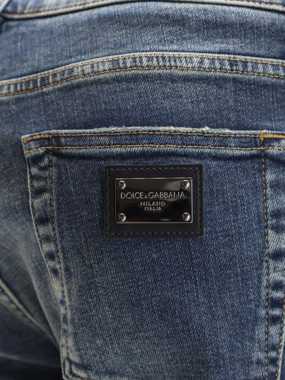 Slim stretch cotton jeans thumbnail