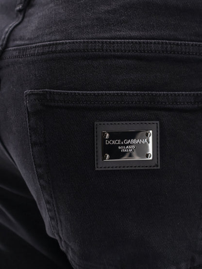 Black denim jeans thumbnail