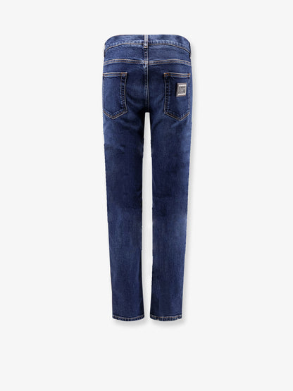 Slim-fit blue denim jeans thumbnail