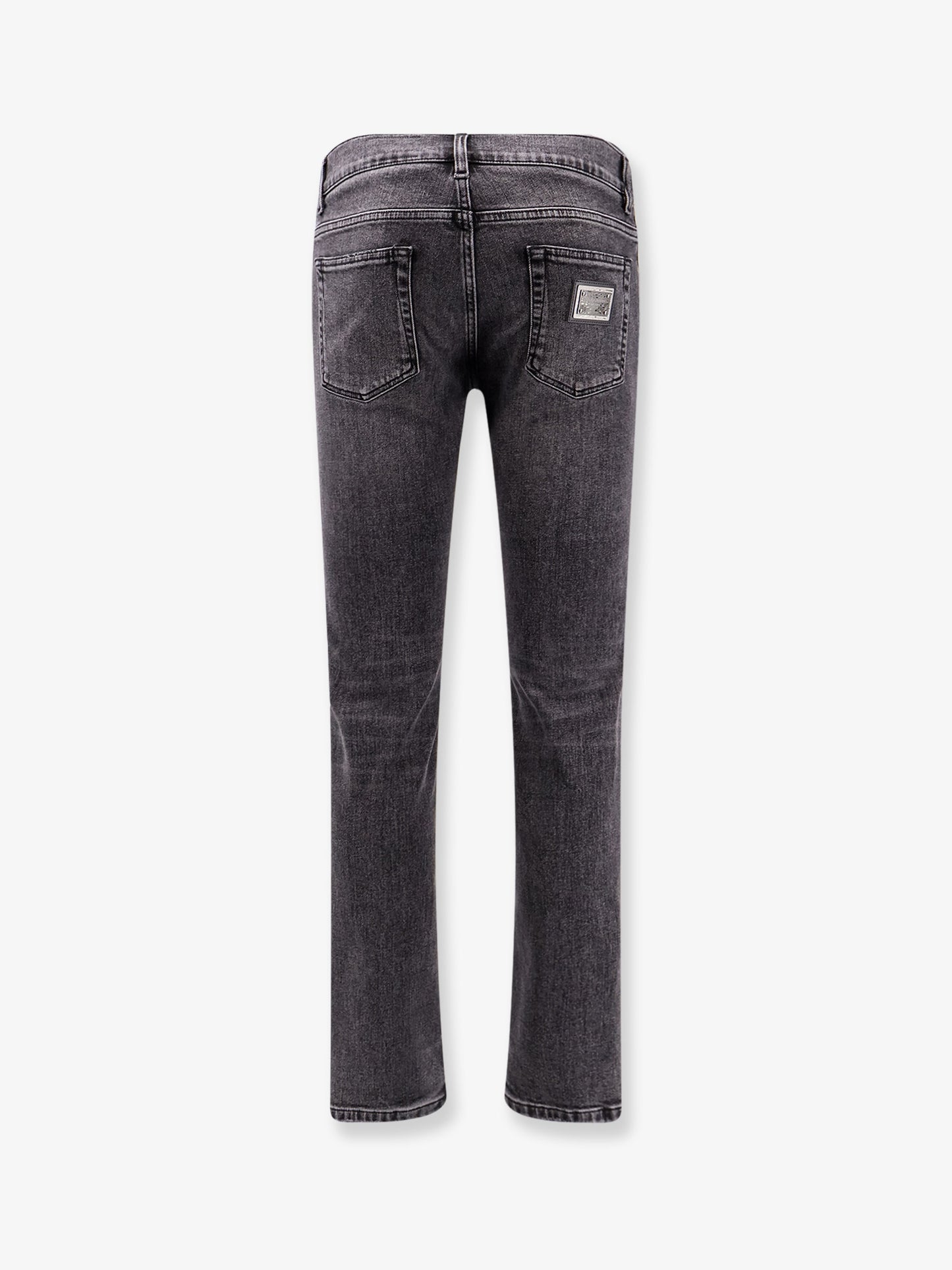 Skinny grey denim jeans