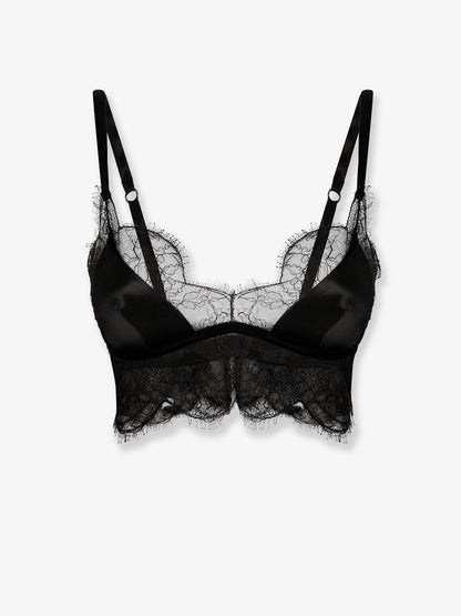 Silk bra with lace inserts thumbnail