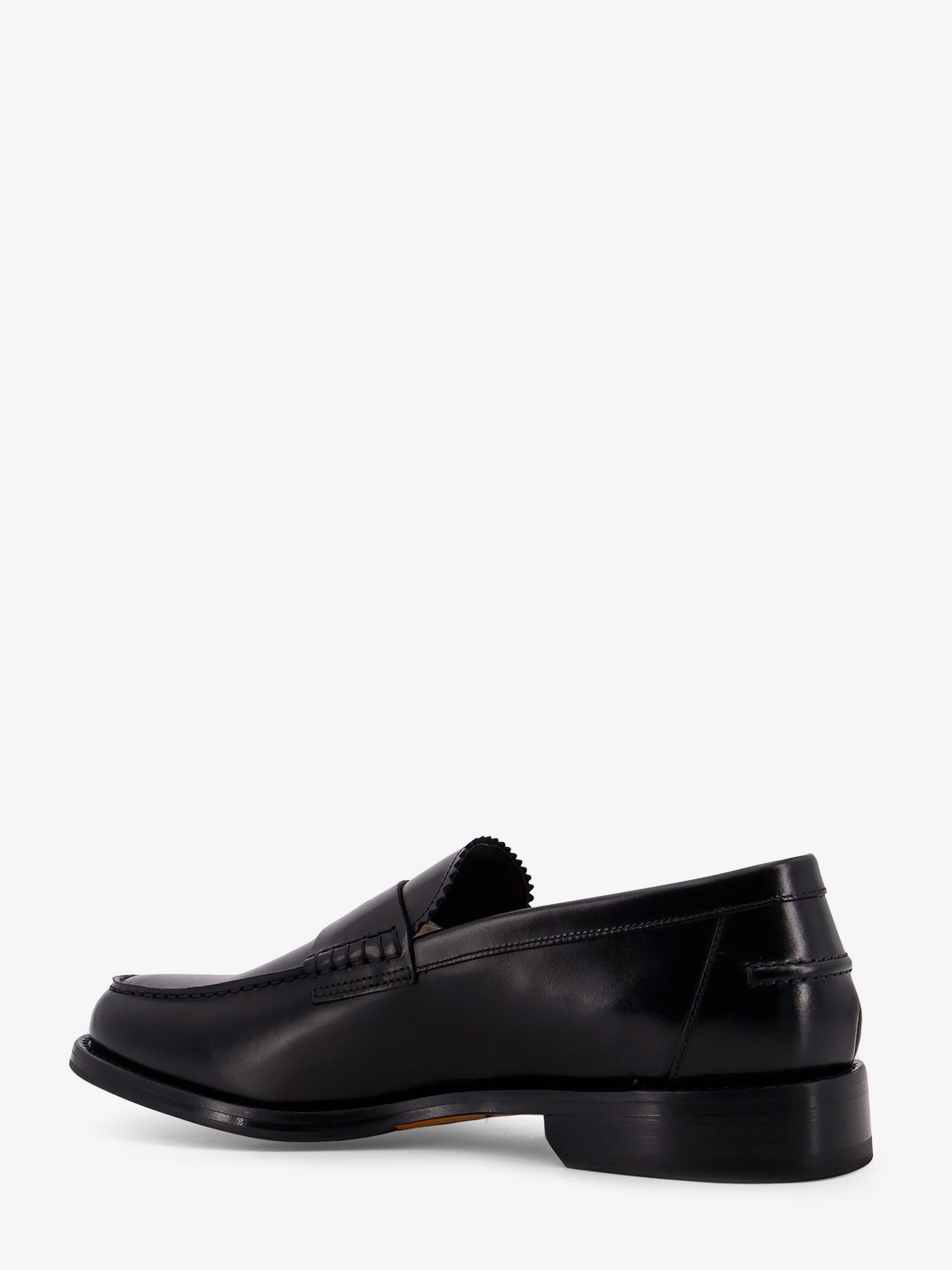 Penny leather loafers