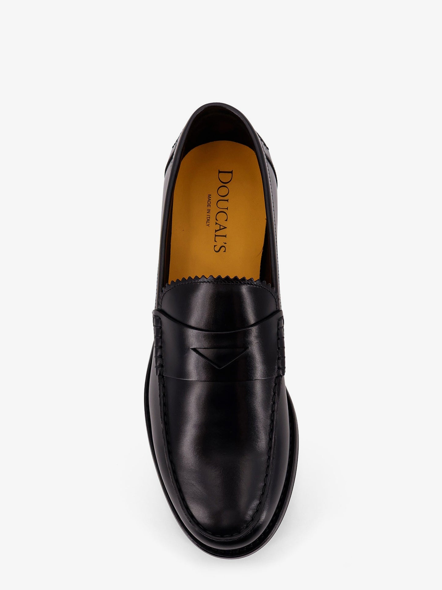 Penny leather loafers