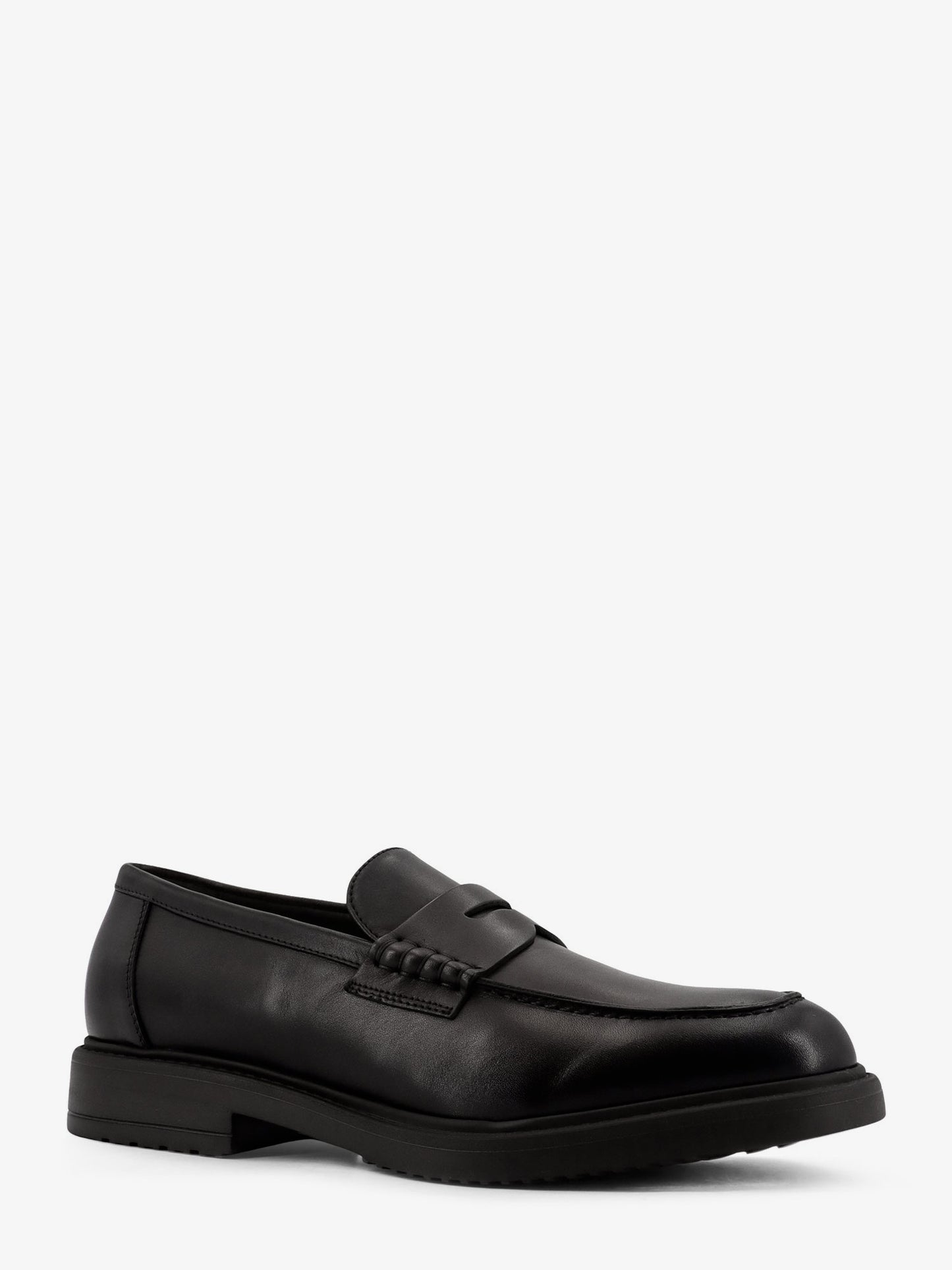 Leather loafers
