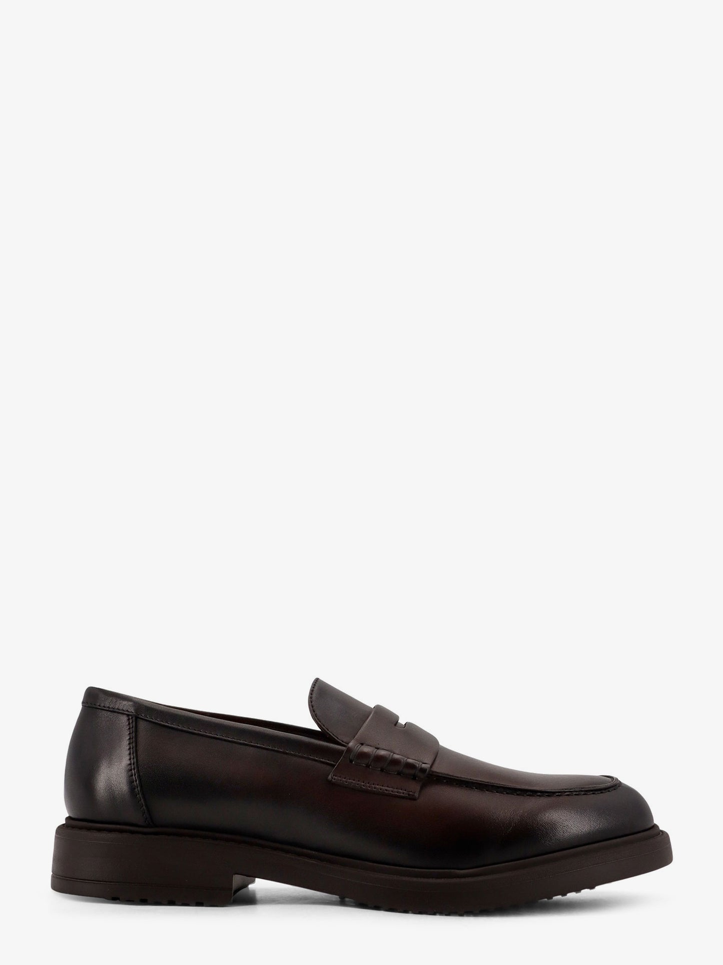 Leather loafers