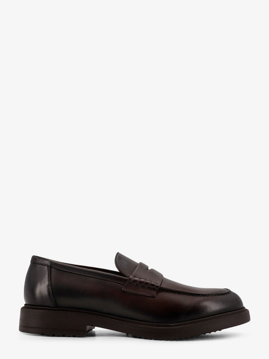 Leather loafers