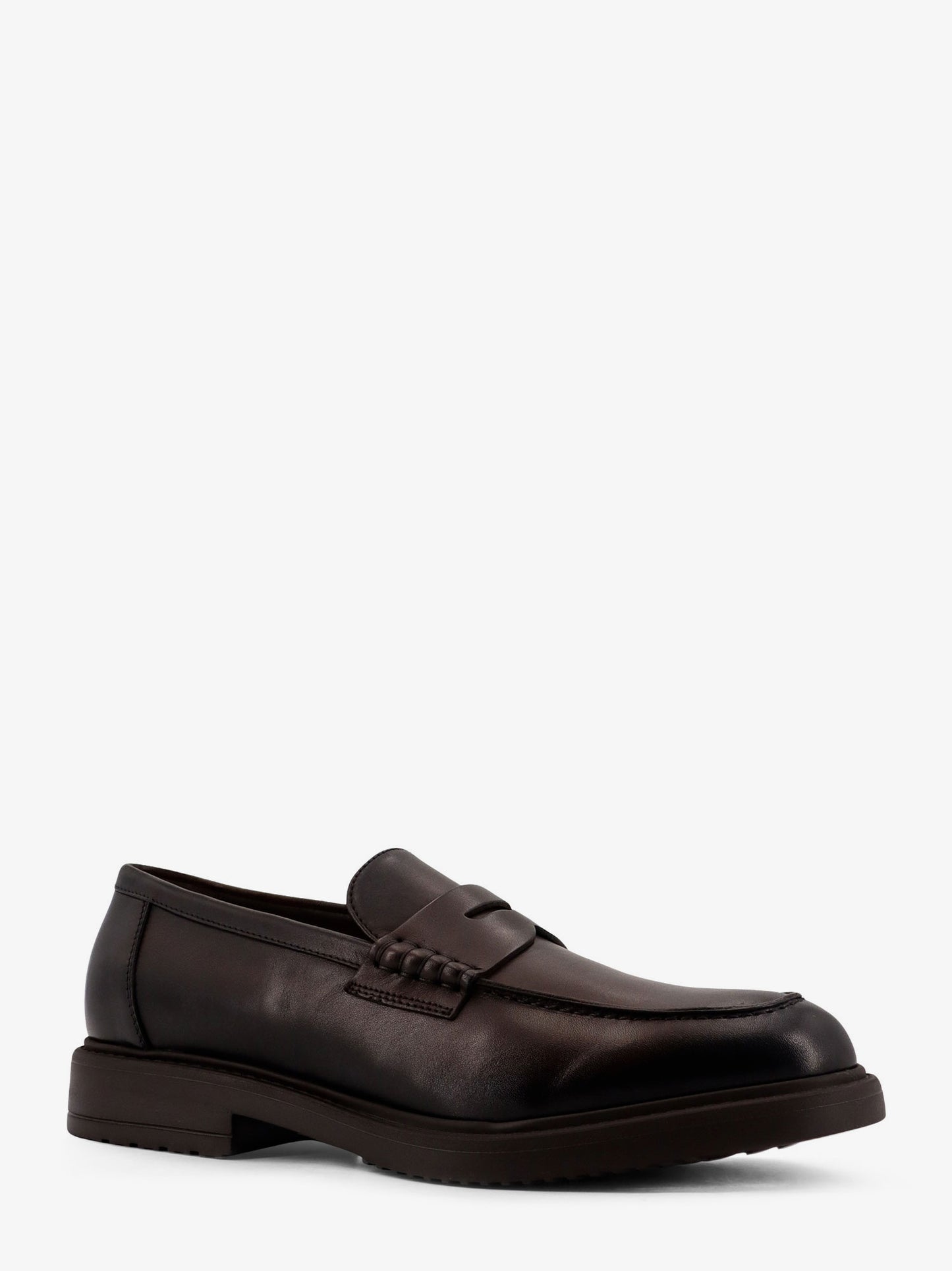 Leather loafers