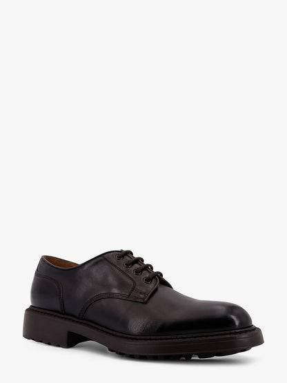 Derby leather lace-up shoe thumbnail