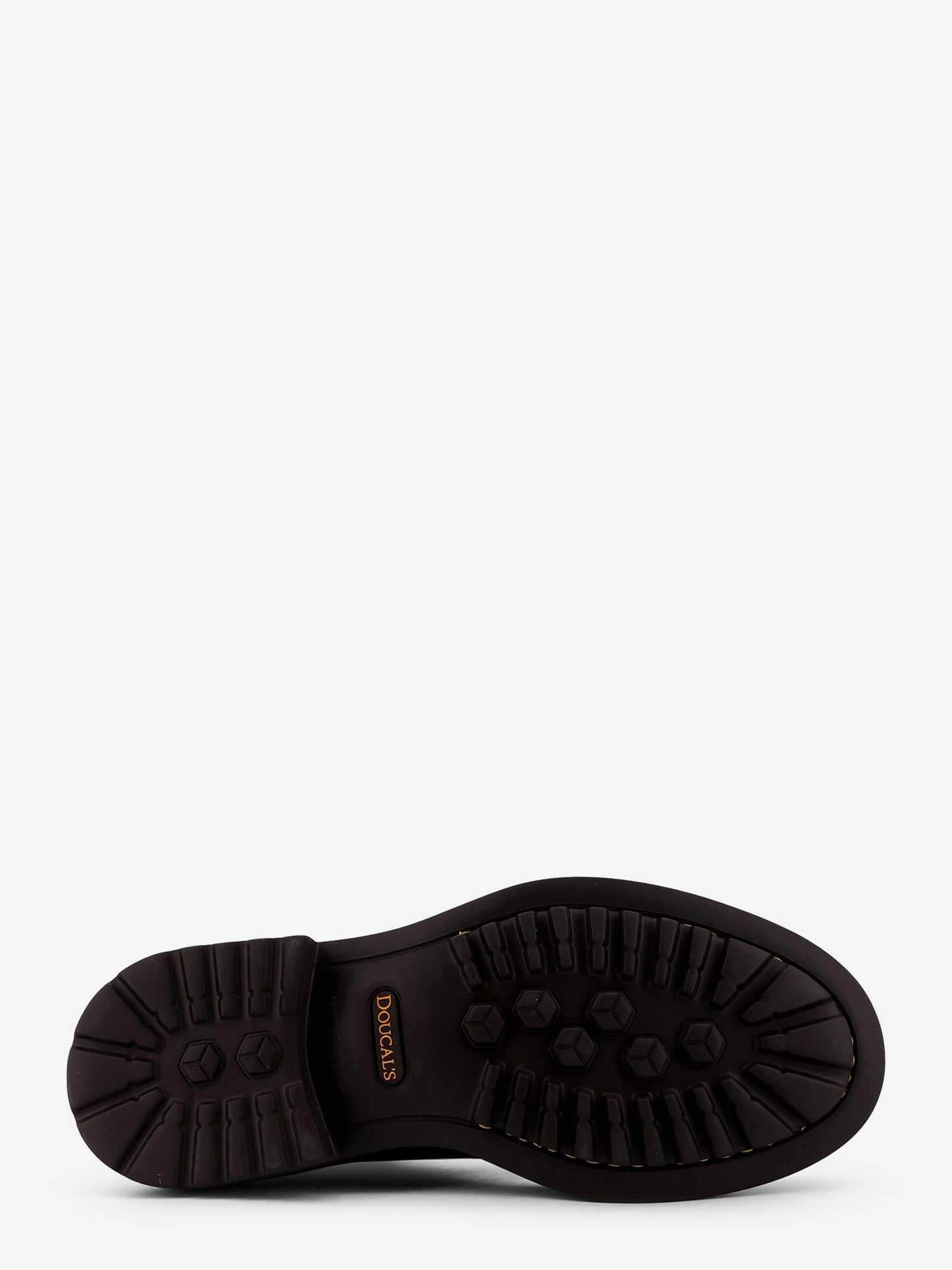 Derby leather lace-up shoe