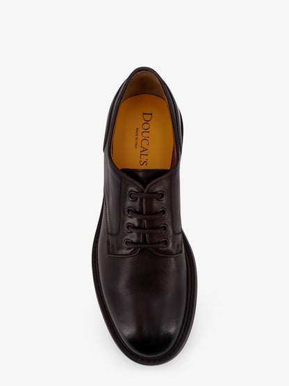Derby leather lace-up shoe thumbnail