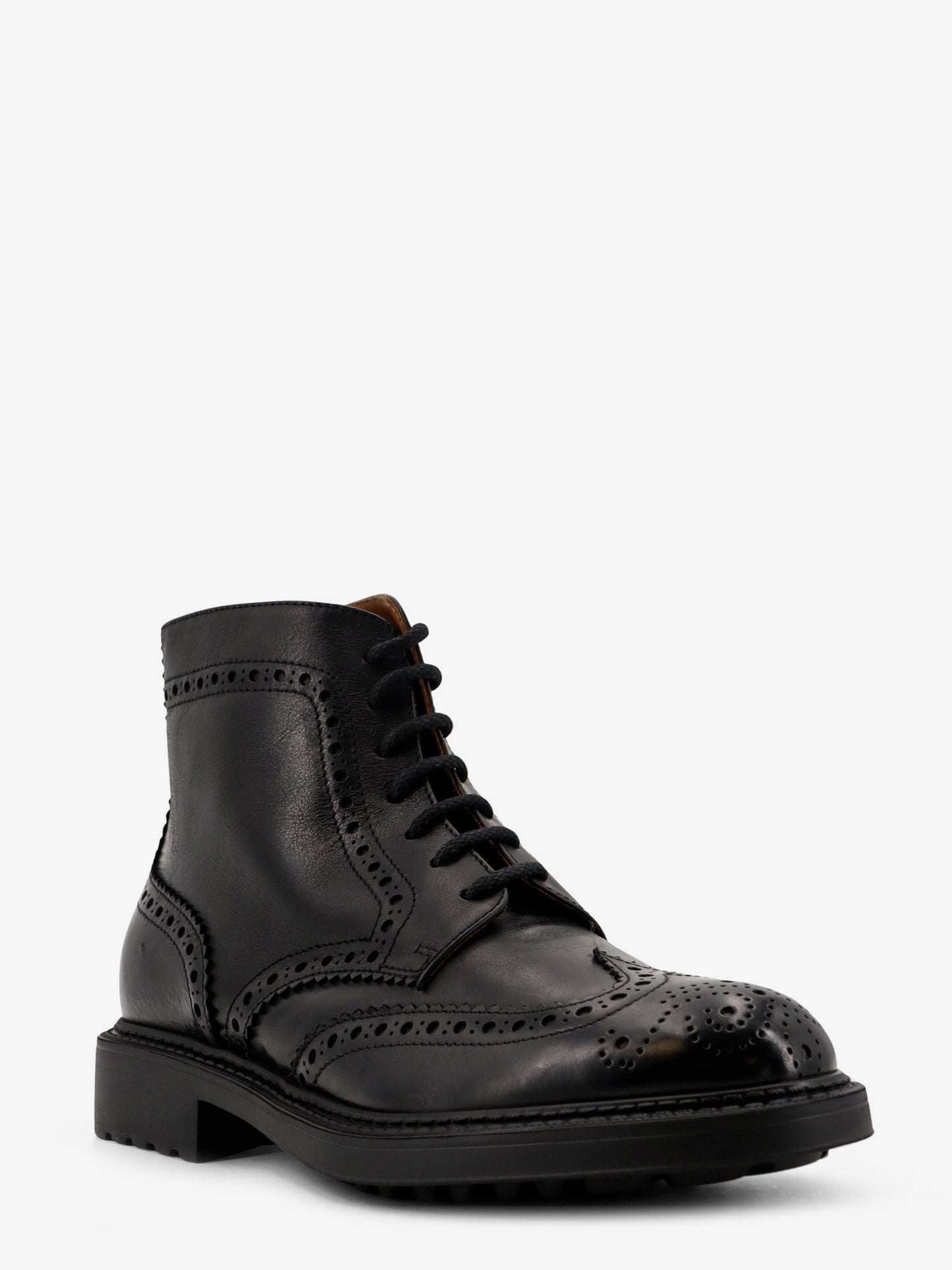 Triumph leather ankle boots