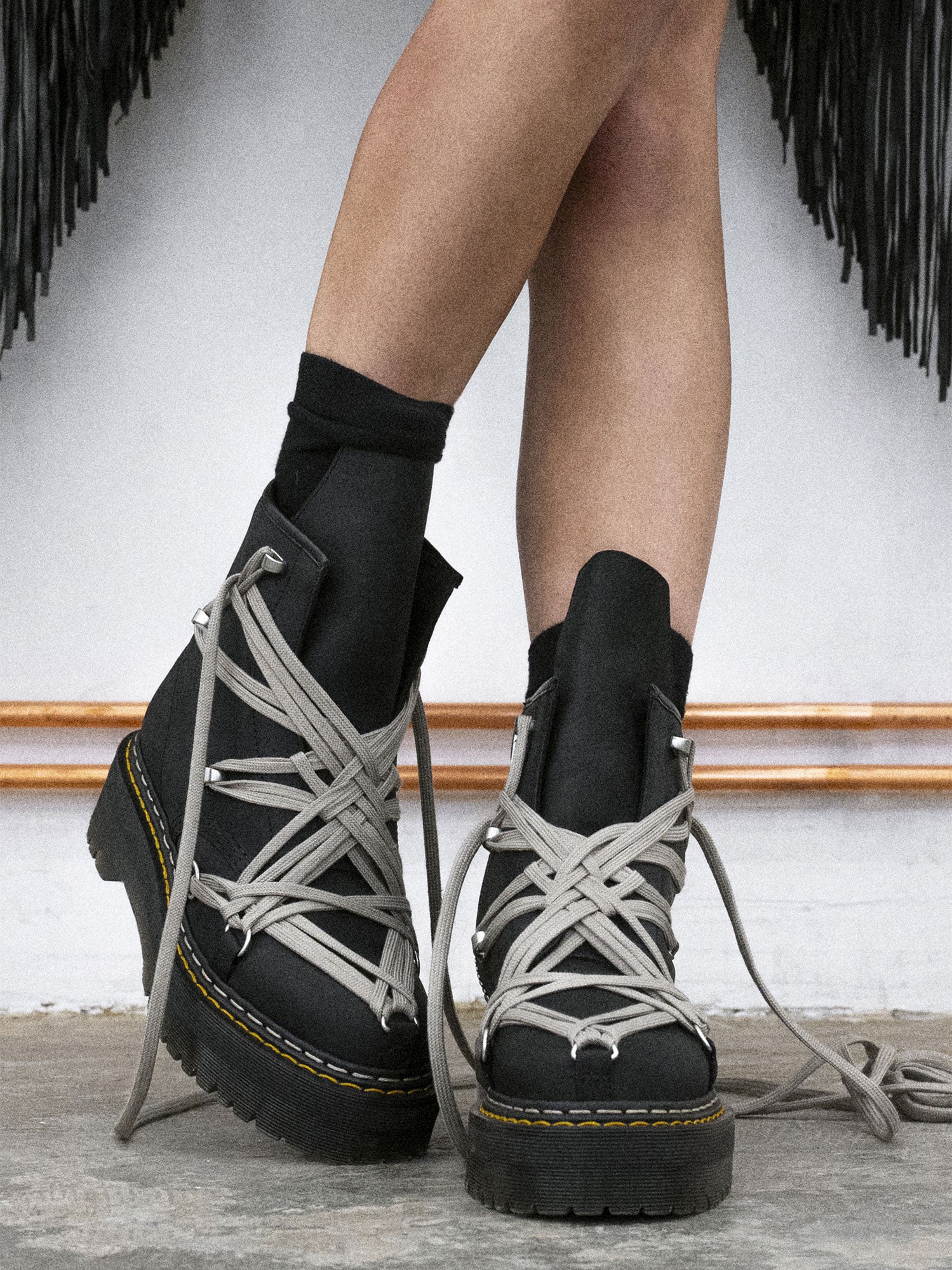 Rick Owens × Dr.Martens 1460 Quad Sole Rick Owens Returns to Dr