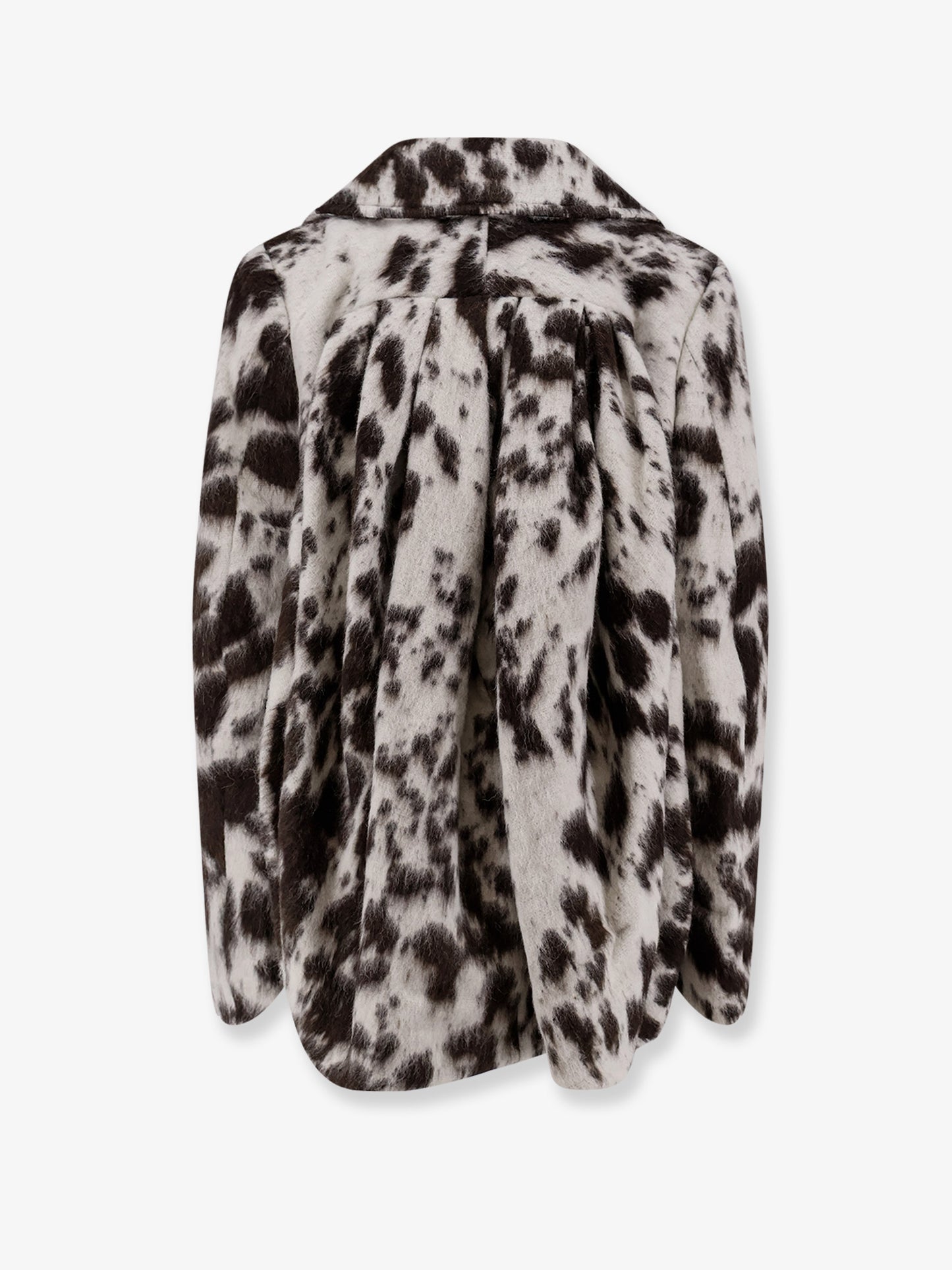 Vafel wool and alpaca coat